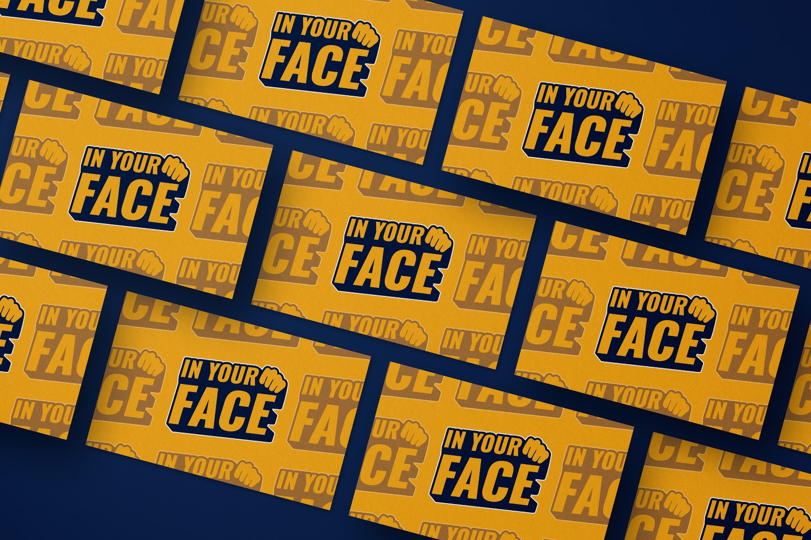 Inyourface visitekaartje
